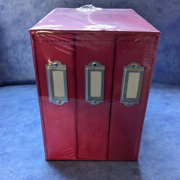 Faux suede boxed album set - Picture 1 of 7